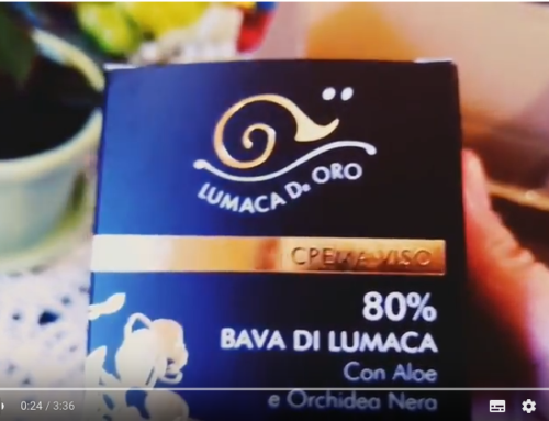 Lumaca de Oro …. rigenera la tua pelle!