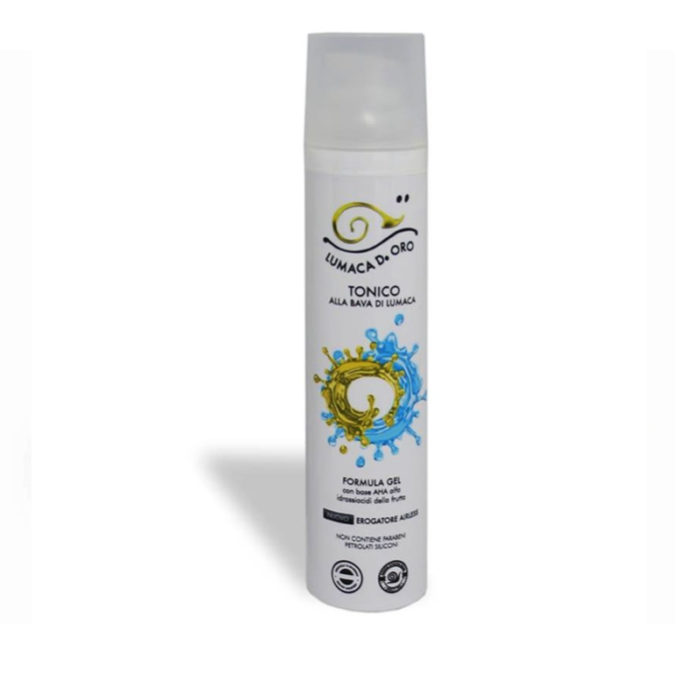 Tonico alla bava di lumaca in gel 100 ml /Snail slime tonic in gel 100 ml
