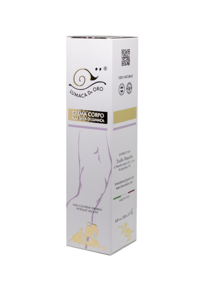 crema corpo bava di lumaca